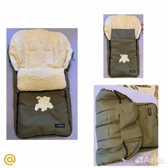 Зимний конверт в коляску