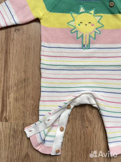 Комбинезон нательный mothercare 62 (0-3 месяца)