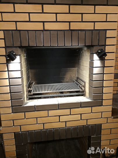 Барбекю комплекс с навесом