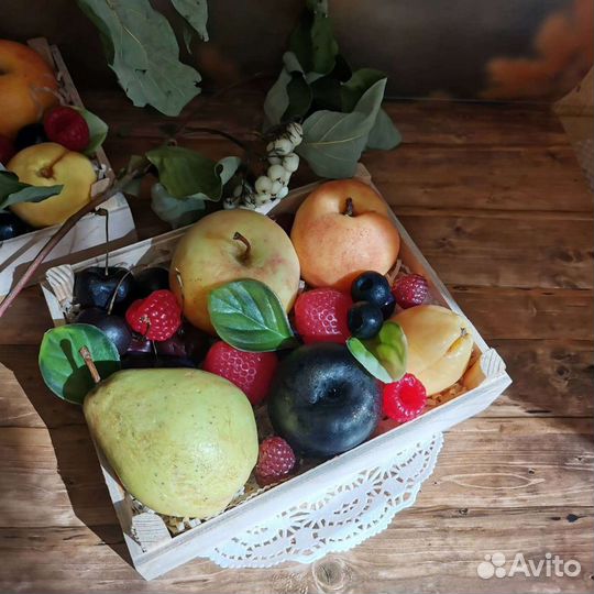 Мыло, фруктовое ассорти