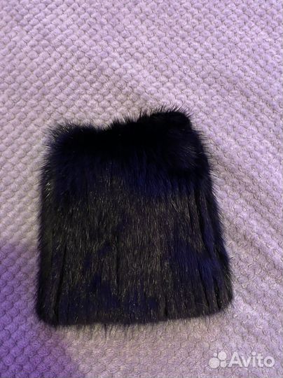 Шапка норковая женская
