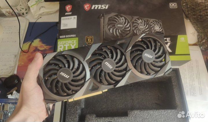 Видеокарта RTX 3080 10GB