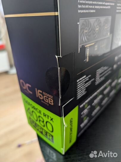 Видеокарта asus GeForce RTX 4080 super ProArt OC