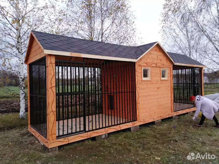 Вольер для собак уличный