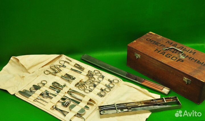 Хирургический набор времен ВОВ
