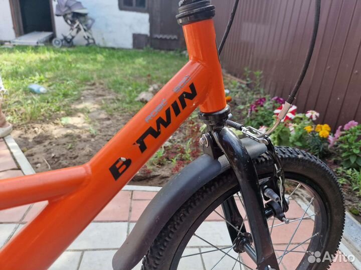 Детский велосипед btwin 16 robot