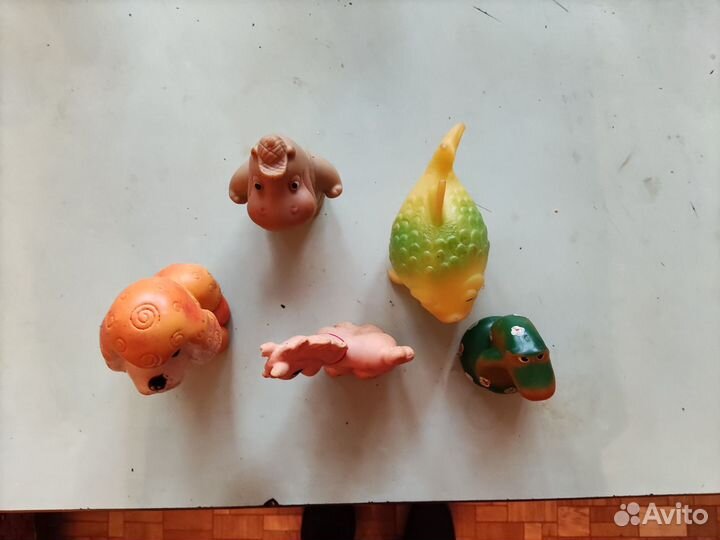 Детские игрушки резиновые