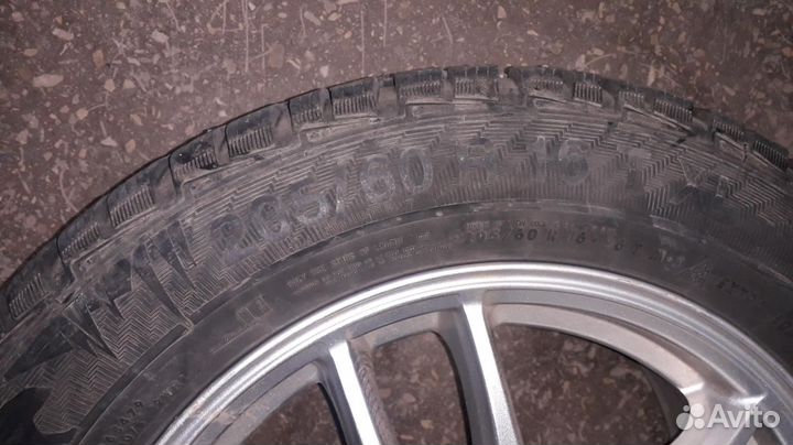 205/60 R16 Gislaved NordFrost 100 Зима Литые R16 p
