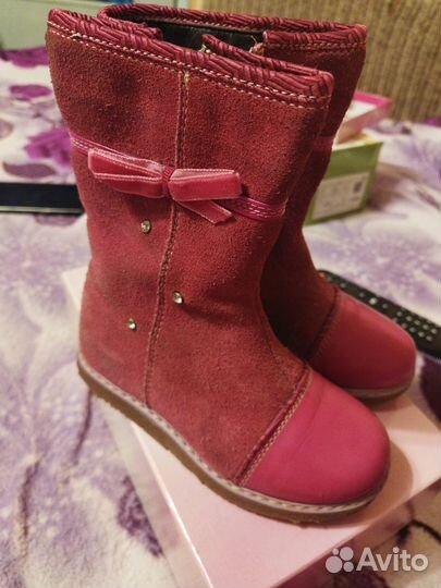 Сапоги для девочки демисезонные