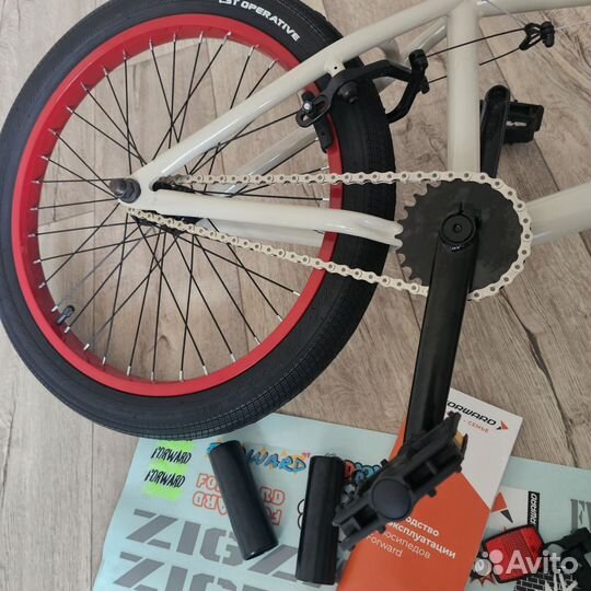 BMX 20,75 рама колеса 20 forward zigzag новый new