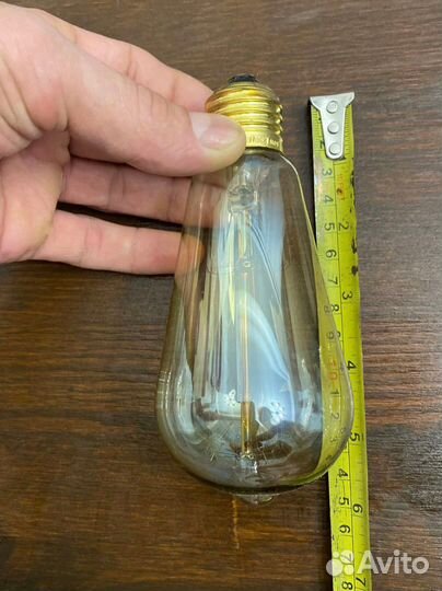 Лампа накаливания vintage 230 в 50 гц