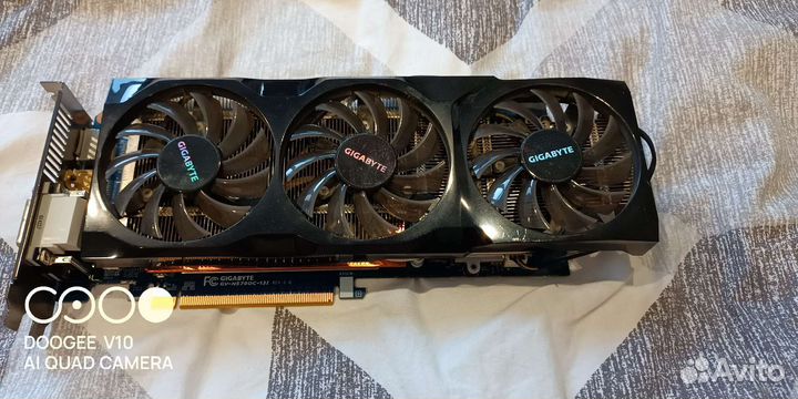 Видеокарта gigabyte gtx 570
