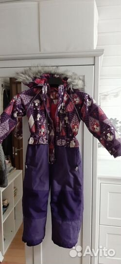 Зимний комбинезон для девочки 104