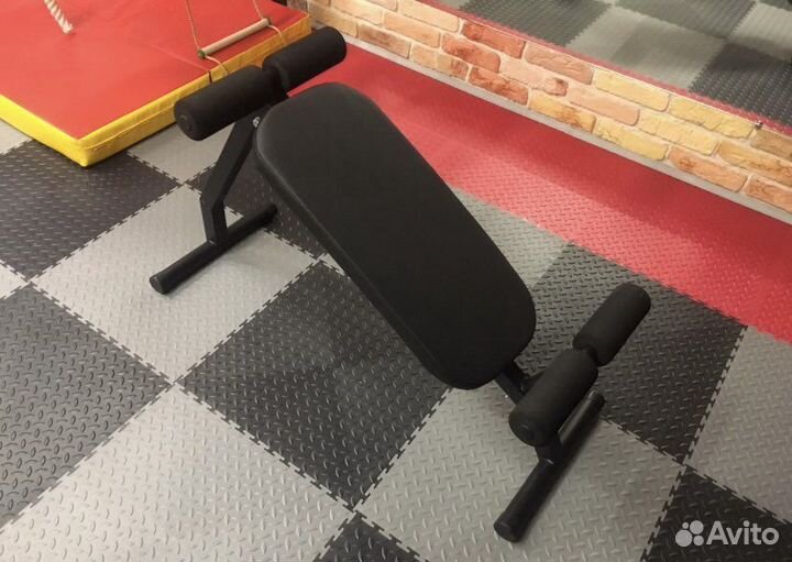 Скамья для пресса (+ гиперэкстензия)