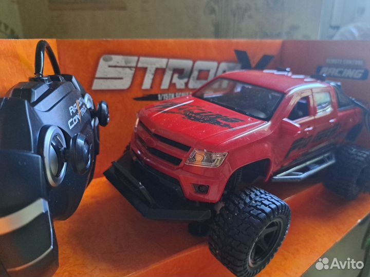 Большой джип, свет, Машина на р/у с аккум