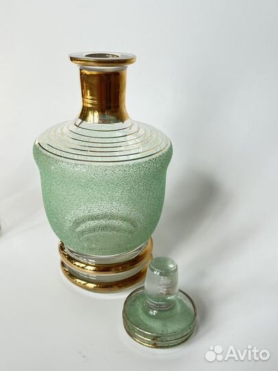 Графин штоф стаканы Богемия