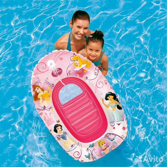 Лодочка надувная / плавательный круг для детей