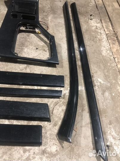 Молдинги BMW E39 тёмные