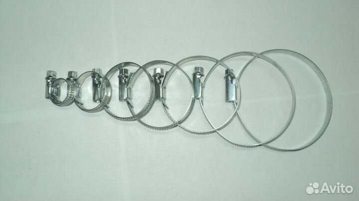 Хомуты червячные