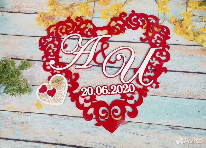 Семейный герб. Монограмма. Свадебный герб