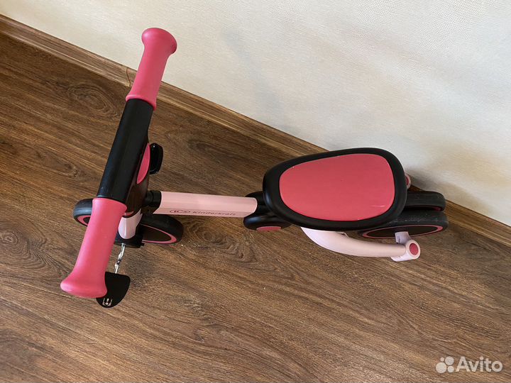 Беговел-ведосипед 3в1 Kenderkraft Candy Pink