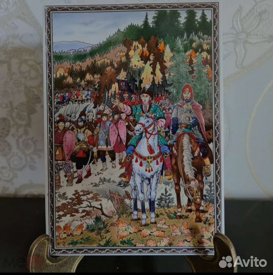 Фарфоровые пласты V&B, иллюстрации Зворыкина