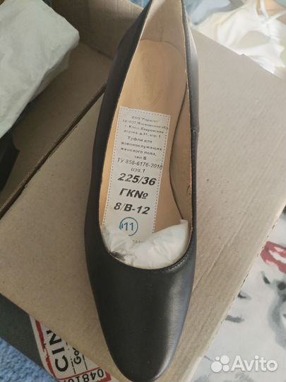 Туфли женские 36 размер новые