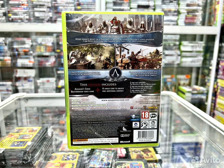Assassins Creed Brotherhood Xbox 360 Новый