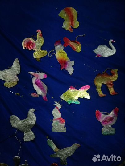 Елочные игрушки СССР