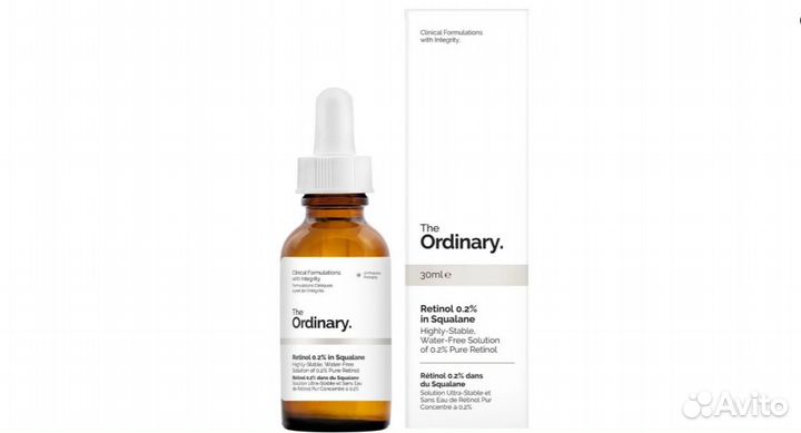 The Ordinary Retinol 0.2%. Отбеливающая и омолаж