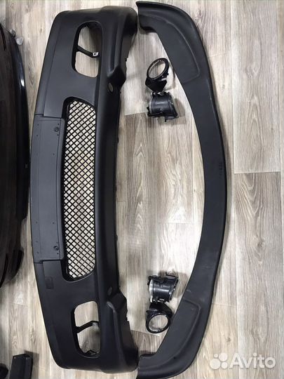 Губа e46 элерон