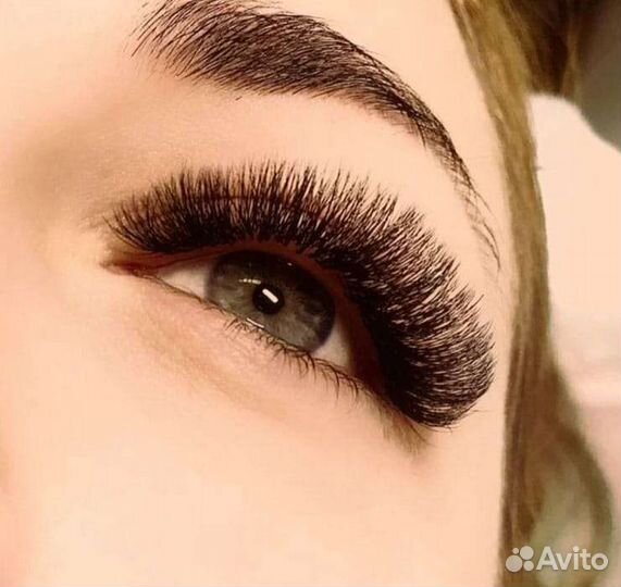 Наращивание ресниц, ламинирование ресниц /бровей