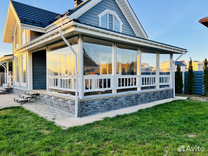 Мягкие окна на террасу, беседку, веранду