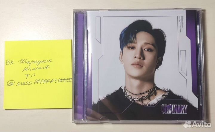 Stray Kids oddinary jewel case