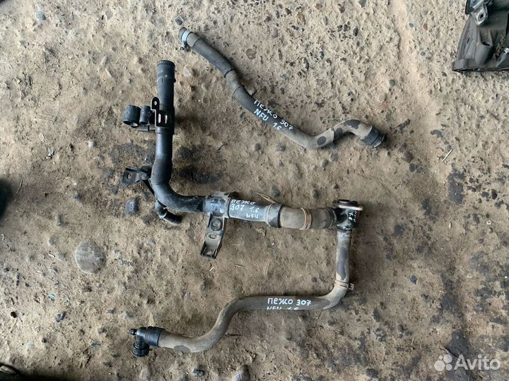 Патрубки охлаждения пежо 307