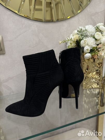 Ботильоны gianni renzi couture черные