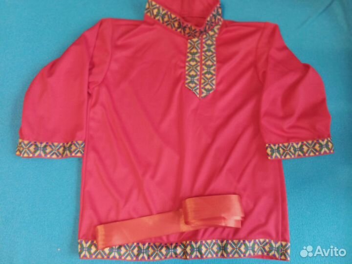 Дет.рубашка в русс.нар.ст. и Костюм на лям 110-116