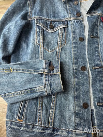 Джинсовая куртка мужская levis m