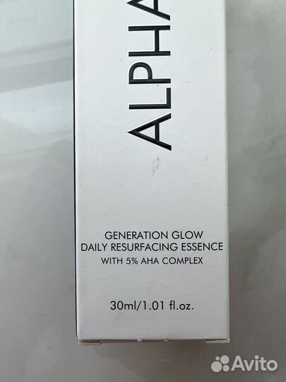 Alpha-H Generation Glow Resurfacing пилинг 30 мл