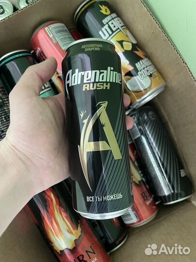 Энергетик adrenaline 0,5