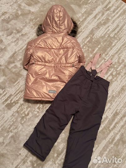 Зимний костюм для девочки 116