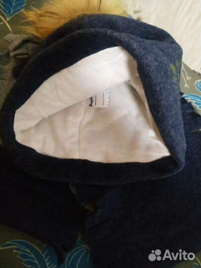 Комплект шапка и шарф для девочки