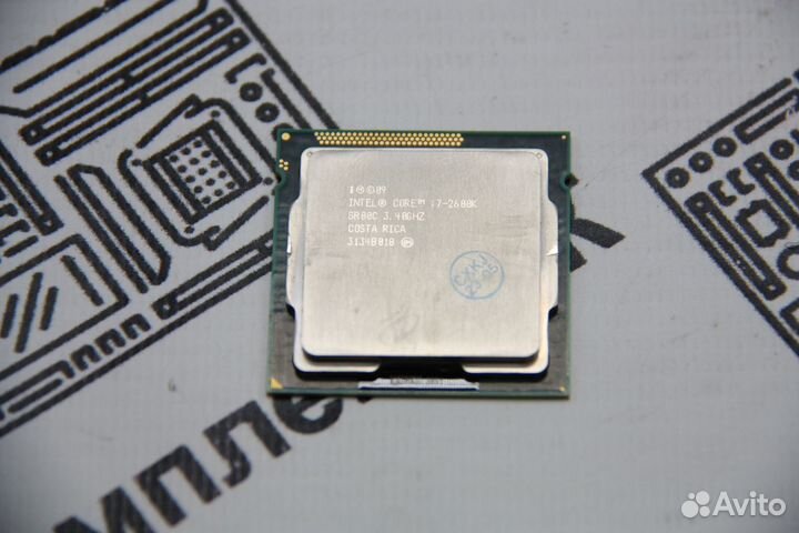 Intel core i7 2600k 3.4 - 3.8 Ghz (4/8 ядер)