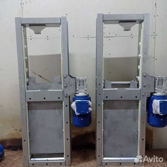 Задвижка шиберная с электрическим приводом