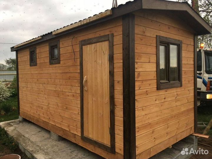 Каркасная баня от производителя