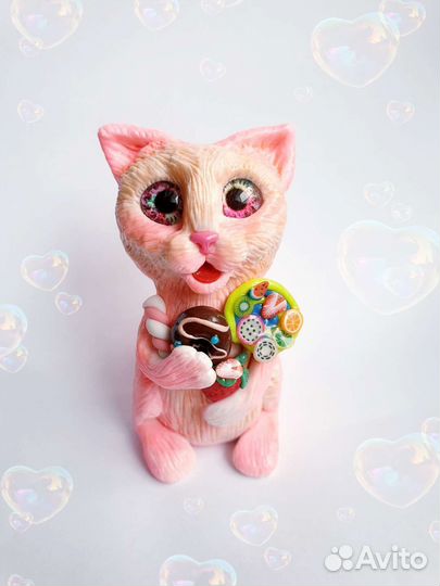 Сувенир интерьерная фигурка Кошечка