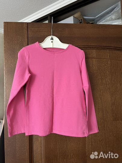 Лонгслив для девочки hm 110/116