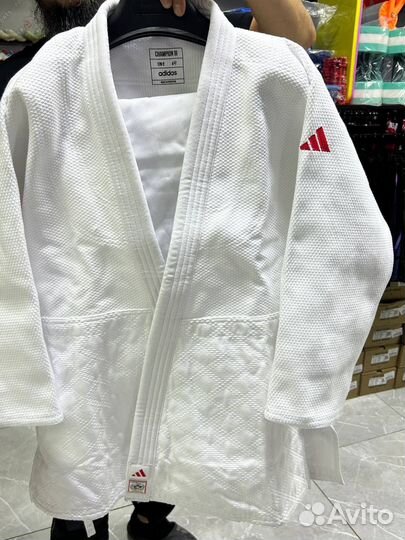 Кимоно для дзюдо Adidas champion 3 IJF Red