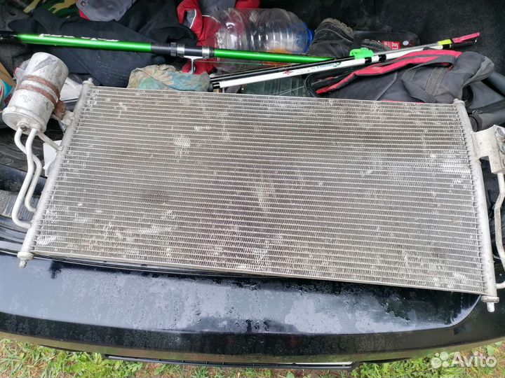 Радиатор кондиционера на Альмеру Классик