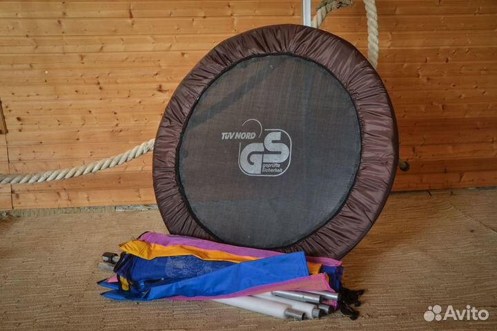 Детский домашний батут с защитной сеткой